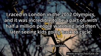 Englisches Zitat von Jonathan Brownlee als Bild