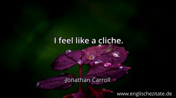 Englisches Zitat von Jonathan Carroll als Bild