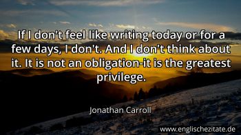 Englisches Zitat von Jonathan Carroll als Bild