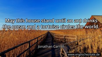 Englisches Zitat von Jonathan Carroll als Bild