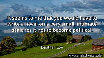 Englisches Zitat von Jonathan Coe als Bild