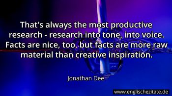 Englisches Zitat von Jonathan Dee als Bild