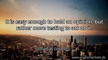 Englisches Zitat von Jonathan Dimbleby als Bild