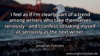 Englisches Zitat von Jonathan Franzen als Bild