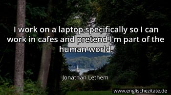 Englisches Zitat von Jonathan Lethem als Bild