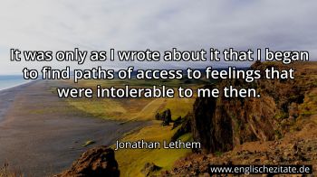 Englisches Zitat von Jonathan Lethem als Bild