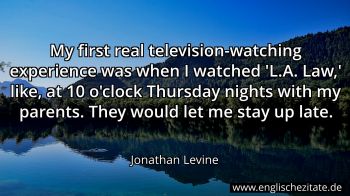 Englisches Zitat von Jonathan Levine als Bild