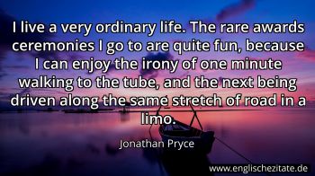 Englisches Zitat von Jonathan Pryce als Bild