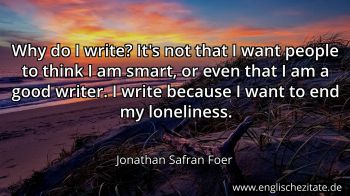 Englisches Zitat von Jonathan Safran Foer als Bild