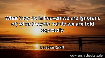 Englisches Zitat von Jonathan Swift als Bild