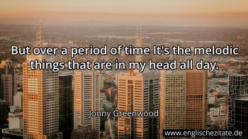 Englisches Zitat von Jonny Greenwood als Bild