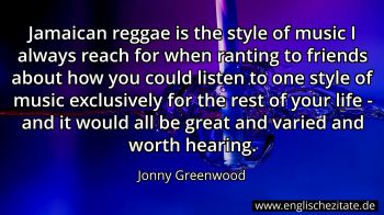 Englisches Zitat von Jonny Greenwood als Bild