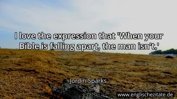 Englisches Zitat von Jordin Sparks als Bild