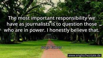 Englisches Zitat von Jorge Ramos als Bild