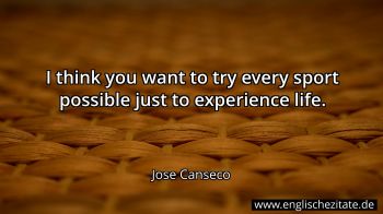 Englisches Zitat von Jose Canseco als Bild