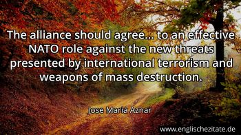 Englisches Zitat von Jose Maria Aznar als Bild