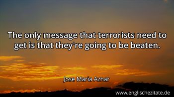Englisches Zitat von Jose Maria Aznar als Bild