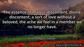 Englisches Zitat von Jose Ortega y Gasset als Bild
