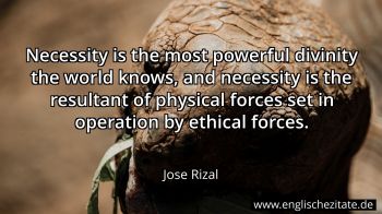 Englisches Zitat von Jose Rizal als Bild