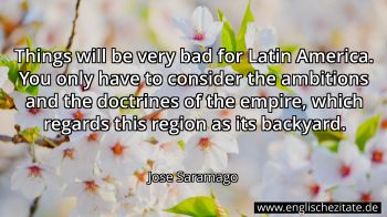 Englisches Zitat von Jose Saramago als Bild