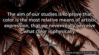Englisches Zitat von Josef Albers als Bild