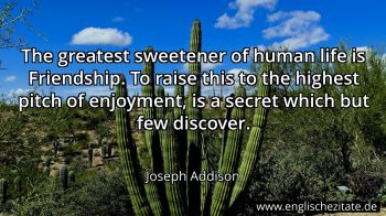 Englisches Zitat von Joseph Addison als Bild
