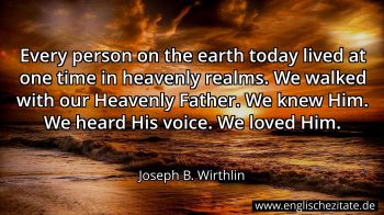 Englisches Zitat von Joseph B. Wirthlin als Bild