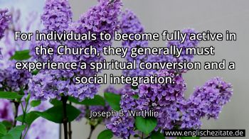 Englisches Zitat von Joseph B. Wirthlin als Bild