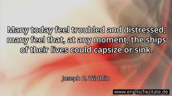 Englisches Zitat von Joseph B. Wirthlin als Bild