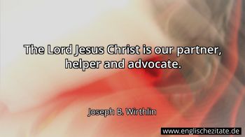 Englisches Zitat von Joseph B. Wirthlin als Bild