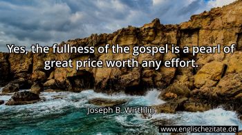 Englisches Zitat von Joseph B. Wirthlin als Bild
