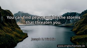 Englisches Zitat von Joseph B. Wirthlin als Bild
