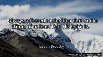 Englisches Zitat von Joseph Brodsky als Bild