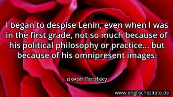 Englisches Zitat von Joseph Brodsky als Bild