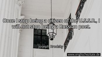 Englisches Zitat von Joseph Brodsky als Bild