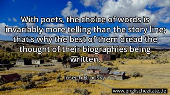 Englisches Zitat von Joseph Brodsky als Bild