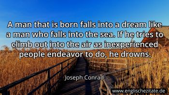 Englisches Zitat von Joseph Conrad als Bild