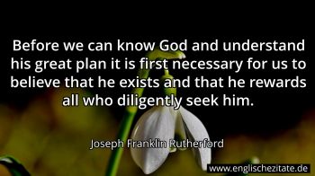 Englisches Zitat von Joseph Franklin Rutherford als Bild