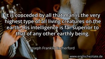Englisches Zitat von Joseph Franklin Rutherford als Bild