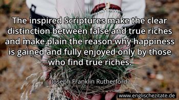 Englisches Zitat von Joseph Franklin Rutherford als Bild