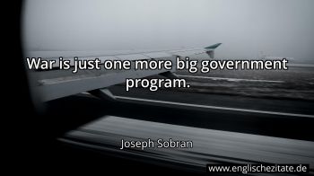 Englisches Zitat von Joseph Sobran als Bild