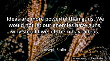 Englisches Zitat von Joseph Stalin als Bild