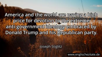 Englisches Zitat von Joseph Stiglitz als Bild