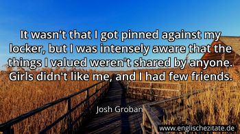 Englisches Zitat von Josh Groban als Bild