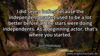 Englisches Zitat von Josh Holloway als Bild