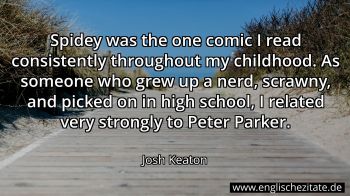 Englisches Zitat von Josh Keaton als Bild