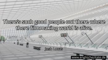 Englisches Zitat von Josh Lucas als Bild