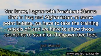 Englisches Zitat von Josh Mandel als Bild