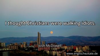 Englisches Zitat von Josh McDowell als Bild