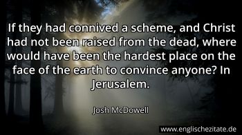 Englisches Zitat von Josh McDowell als Bild